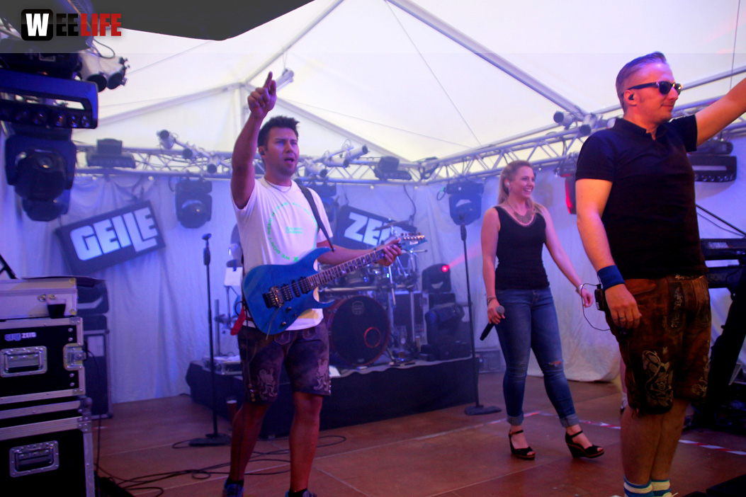 Party mit Geile Zeit Sportfest 2022 120 Jahre TuS Förbau