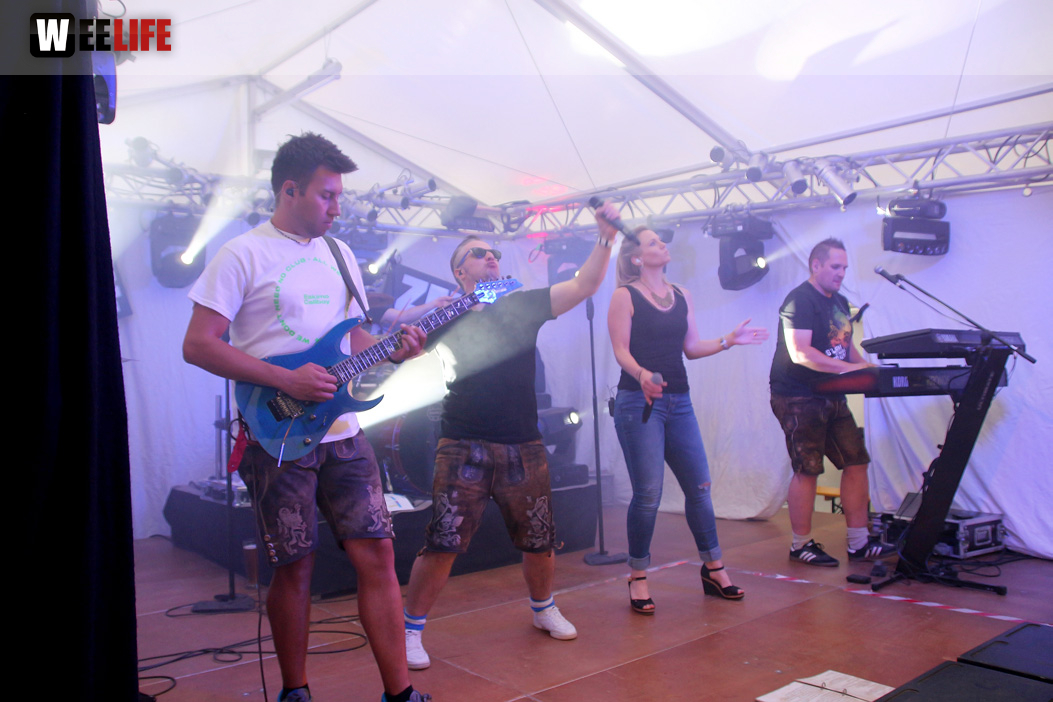 Party mit Geile Zeit Sportfest 2022 120 Jahre TuS Förbau