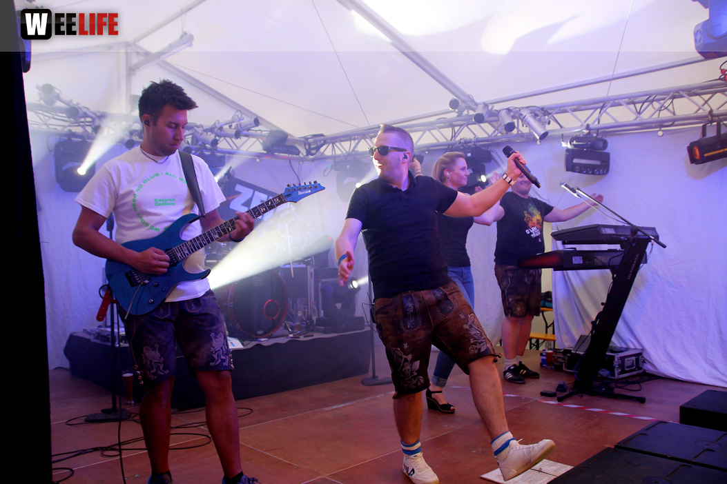 Party mit Geile Zeit Sportfest 2022 120 Jahre TuS Förbau