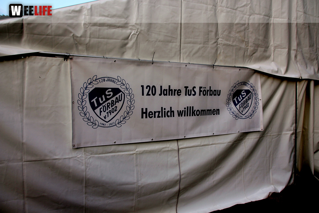 Party mit Geile Zeit Sportfest 2022 120 Jahre TuS Förbau
