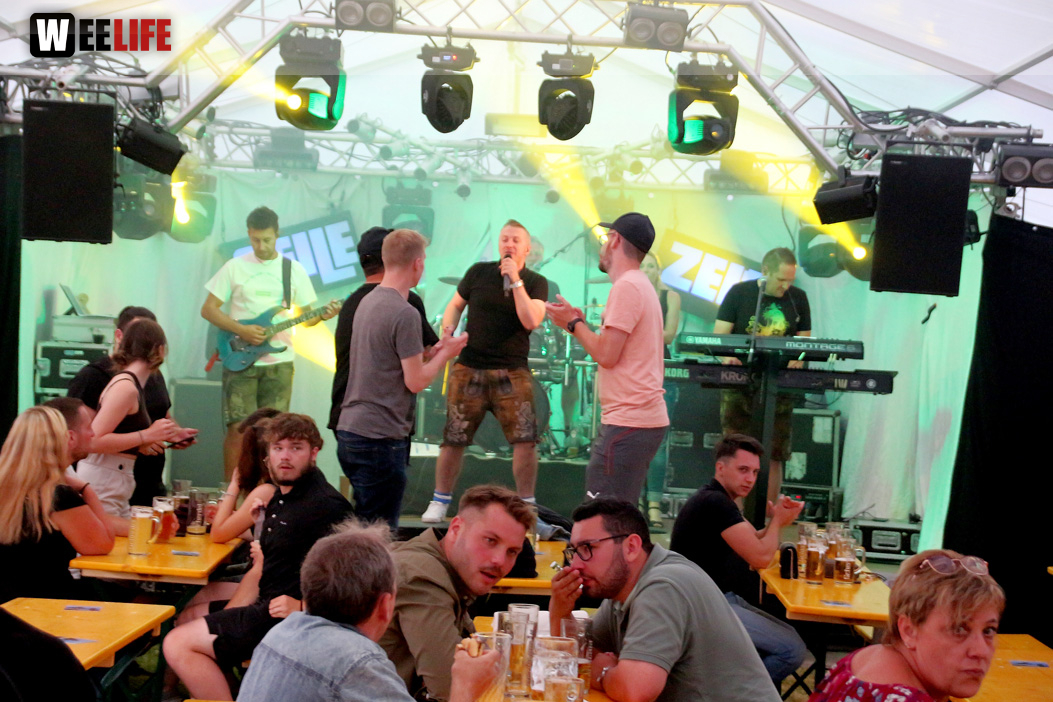 Party mit Geile Zeit Sportfest 2022 120 Jahre TuS Förbau