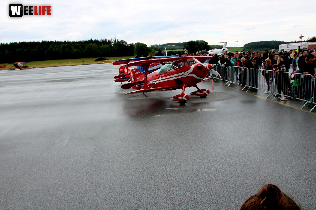 Flughafenfest 2022 Rotary Club mit den The Flying Bulls