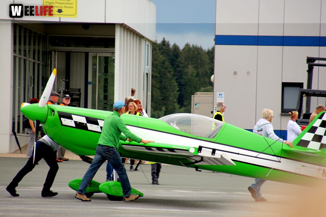 Flughafenfest 2022 Rotary Club mit den The Flying Bulls