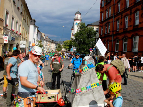 Hofer Volksfest Umzug 2022 Aufstellung Freitag – Foto 13