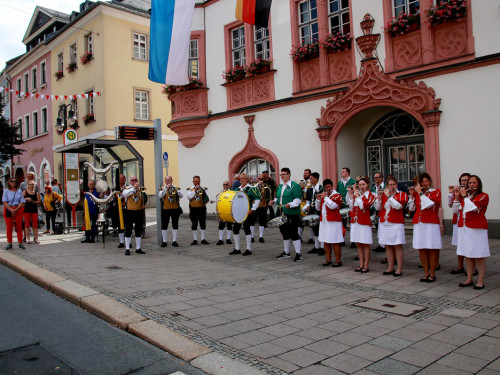 Hofer Volksfest Umzug 2022 Aufstellung Freitag – Foto 28