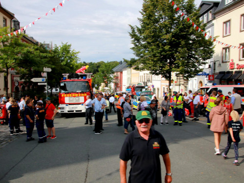 Hofer Volksfest Umzug 2022 Aufstellung Freitag – Foto 32