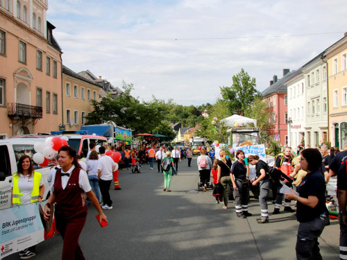 Hofer Volksfest Umzug 2022 Aufstellung Freitag – Foto 47