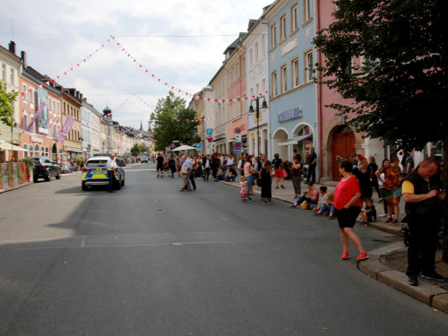 Hofer Volksfest Umzug 2022 Zuschauer – Foto 4