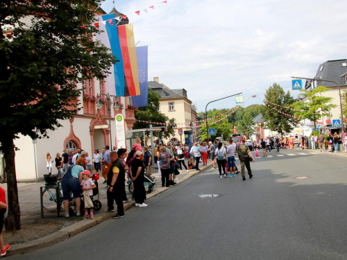 Hofer Volksfest Umzug 2022 Zuschauer – Foto 8