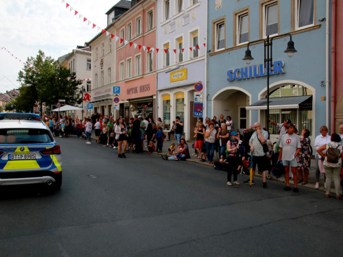 Hofer Volksfest Umzug 2022 Zuschauer – Foto 10