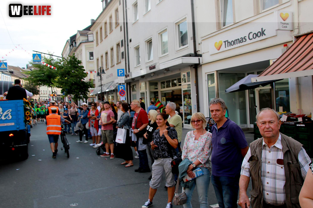 Hofer Volksfest Umzug 2022 Zuschauer