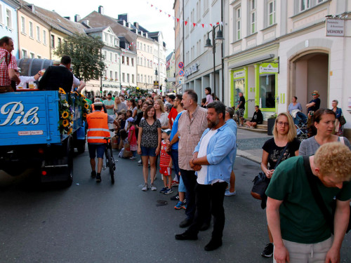Hofer Volksfest Umzug 2022 Zuschauer – Foto 42