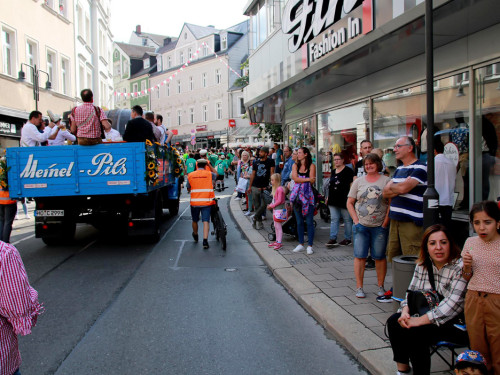 Hofer Volksfest Umzug 2022 Zuschauer – Foto 56