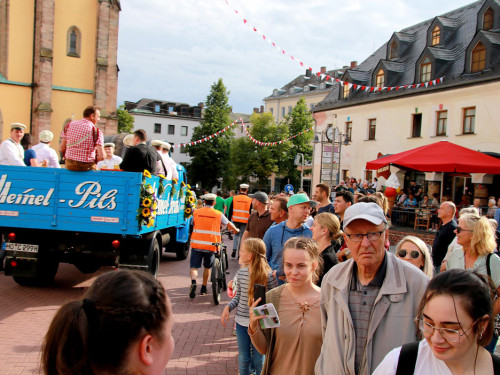 Hofer Volksfest Umzug 2022 Zuschauer – Foto 114