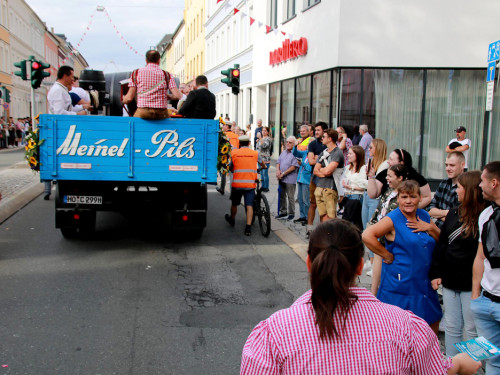Hofer Volksfest Umzug 2022 Zuschauer – Foto 131