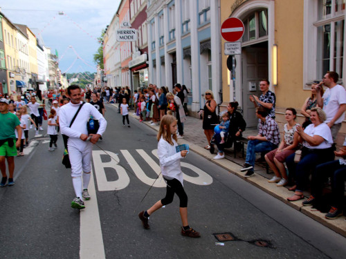 Hofer Volksfest Umzug 2022 Zuschauer – Foto 139