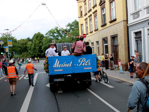 Hofer Volksfest Umzug 2022 Zuschauer – Foto 143