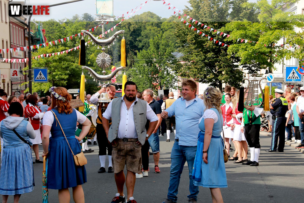 Hofer Volksfest Umzug 2022