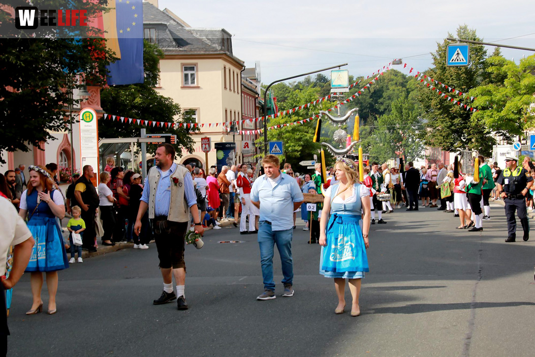 Hofer Volksfest Umzug 2022