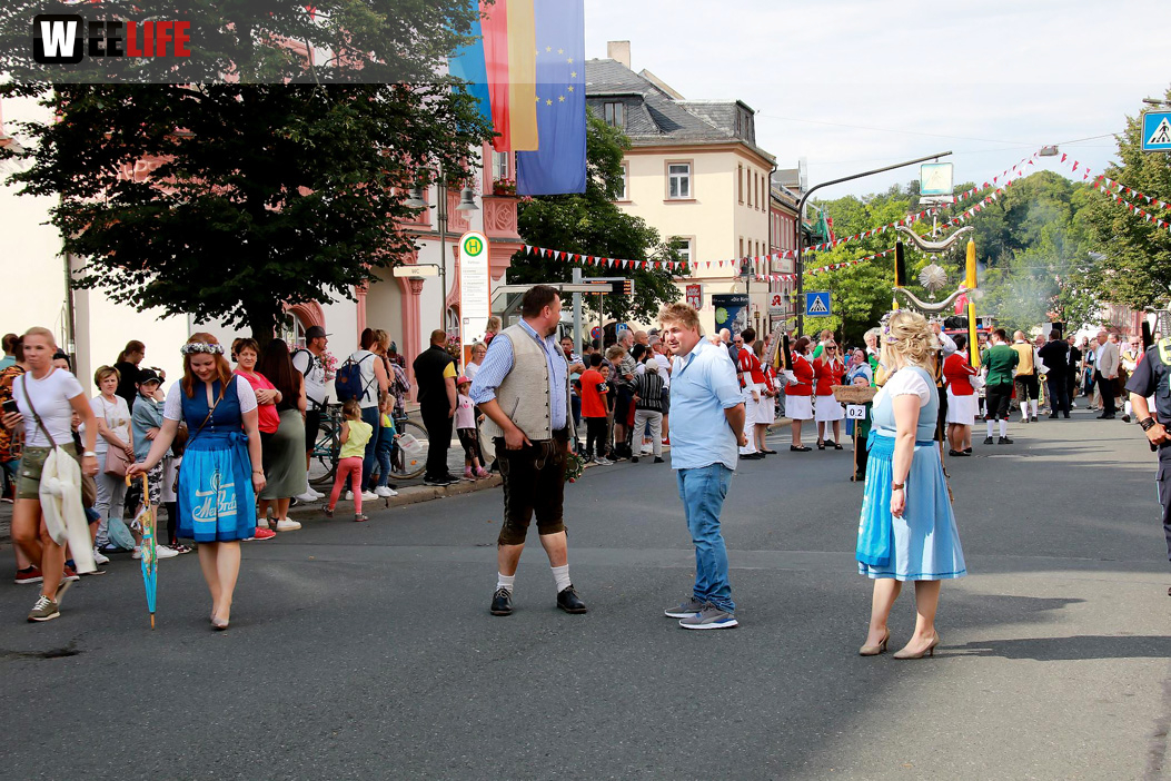 Hofer Volksfest Umzug 2022