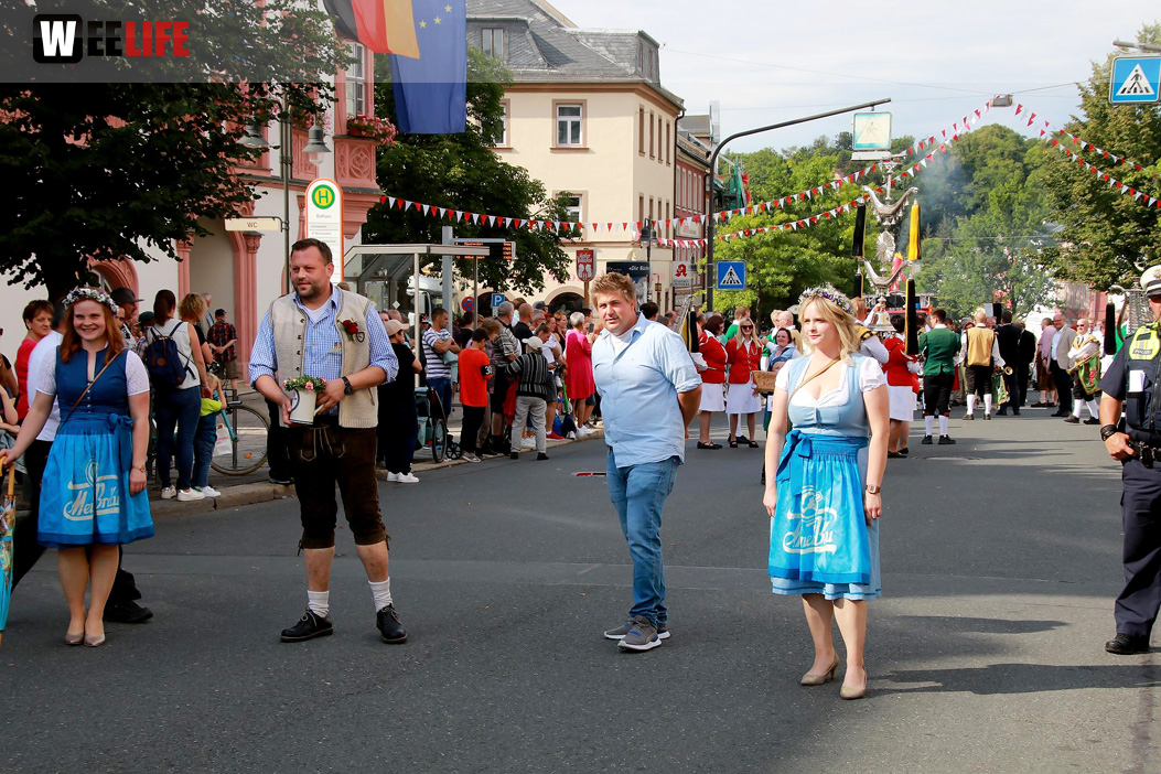 Hofer Volksfest Umzug 2022