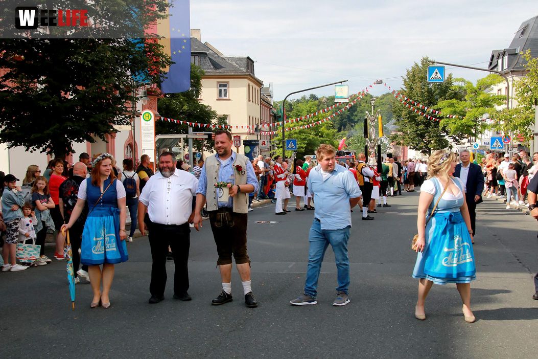 Hofer Volksfest Umzug 2022
