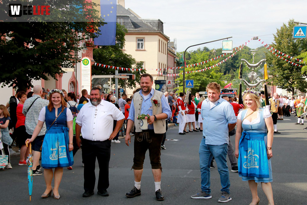 Hofer Volksfest Umzug 2022