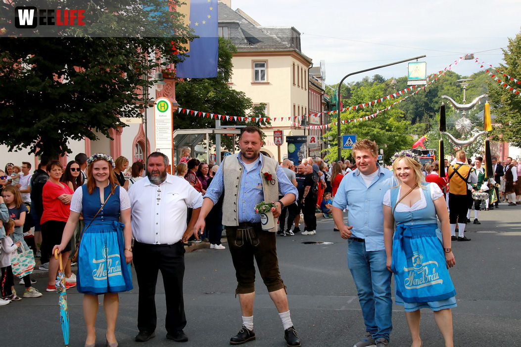 Hofer Volksfest Umzug 2022