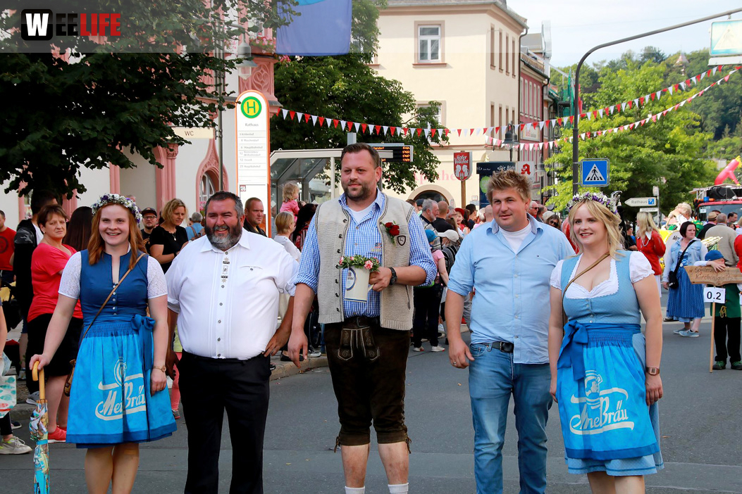 Hofer Volksfest Umzug 2022