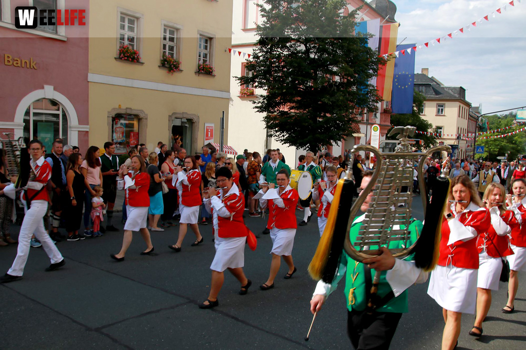 Hofer Volksfest Umzug 2022