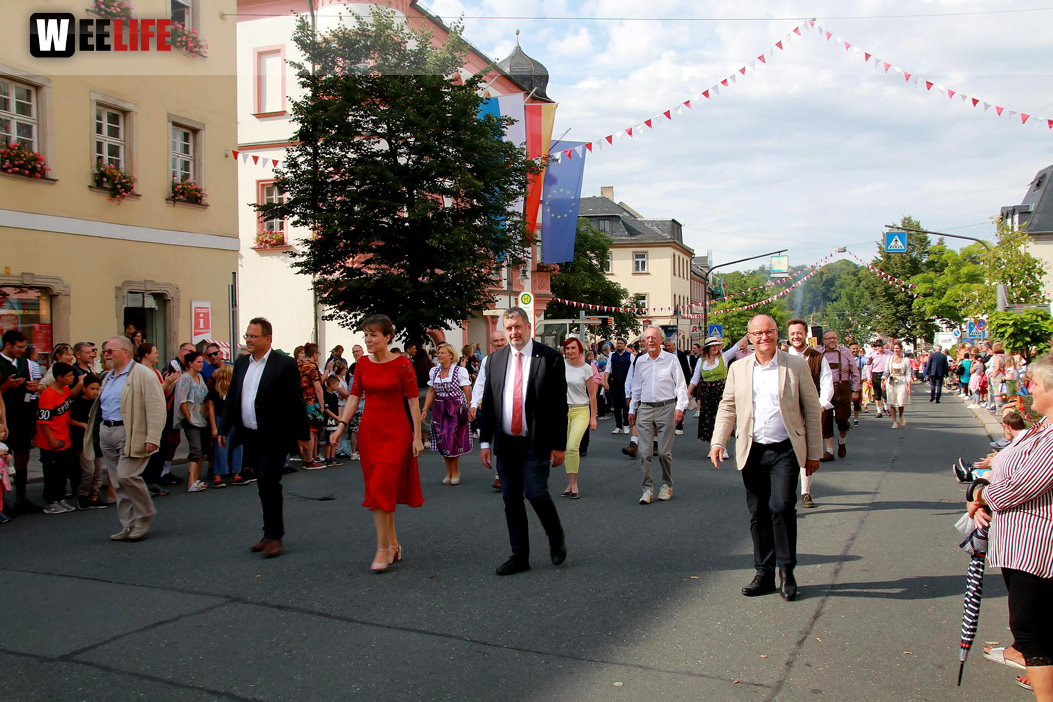 Hofer Volksfest Umzug 2022