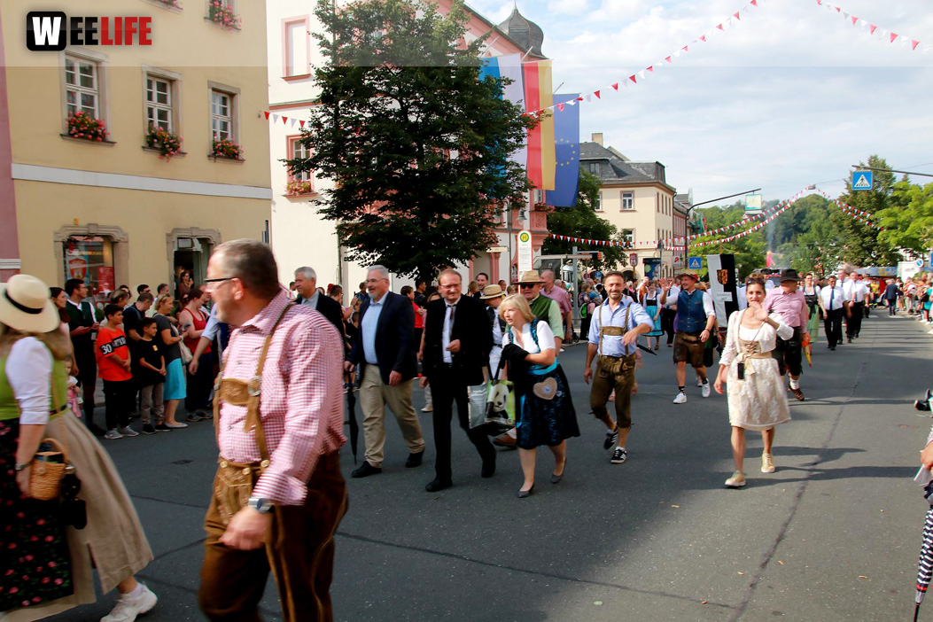 Hofer Volksfest Umzug 2022