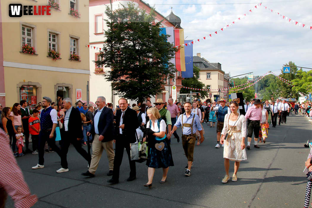 Hofer Volksfest Umzug 2022