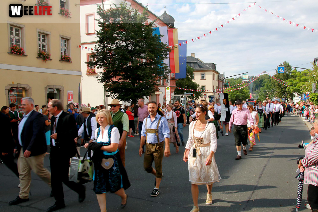 Hofer Volksfest Umzug 2022