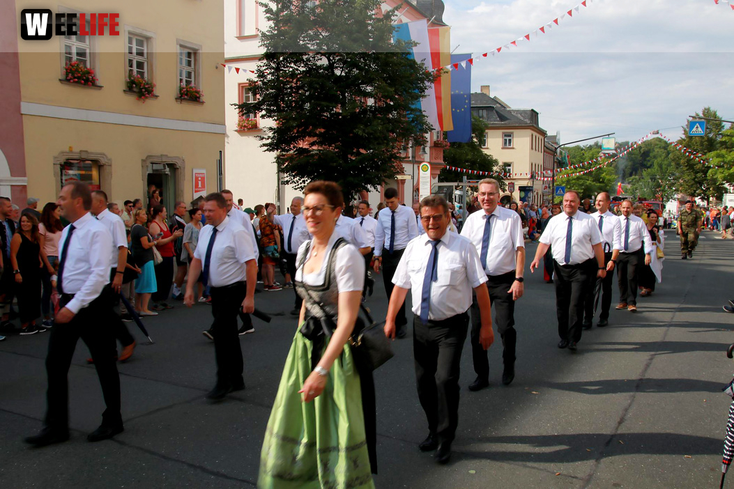 Hofer Volksfest Umzug 2022