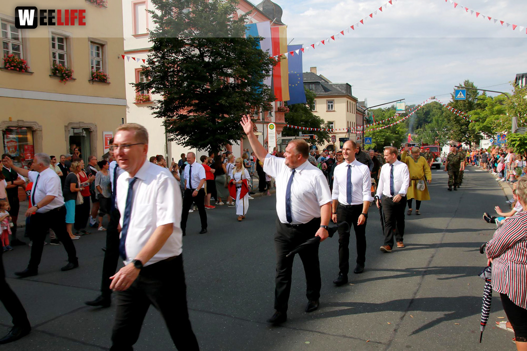 Hofer Volksfest Umzug 2022