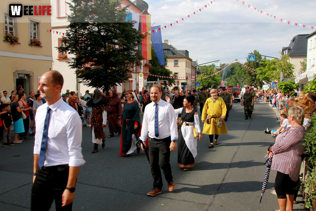 Hofer Volksfest Umzug 2022