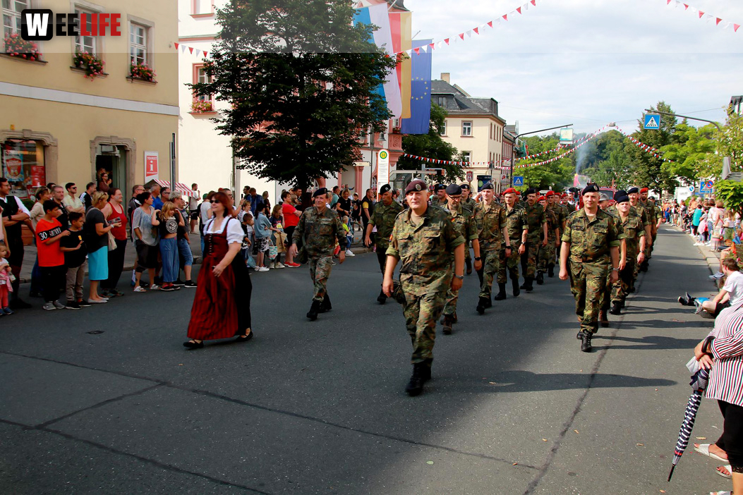 Hofer Volksfest Umzug 2022