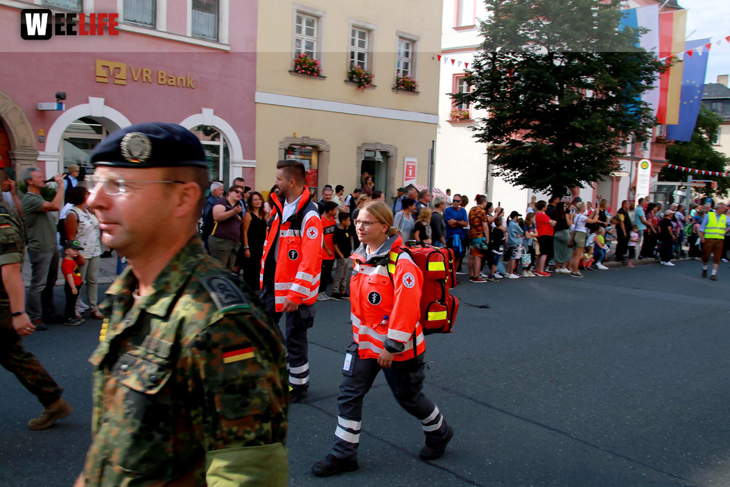Hofer Volksfest Umzug 2022
