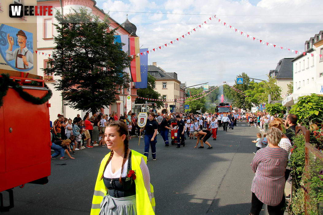 Hofer Volksfest Umzug 2022