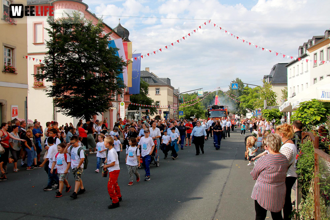 Hofer Volksfest Umzug 2022
