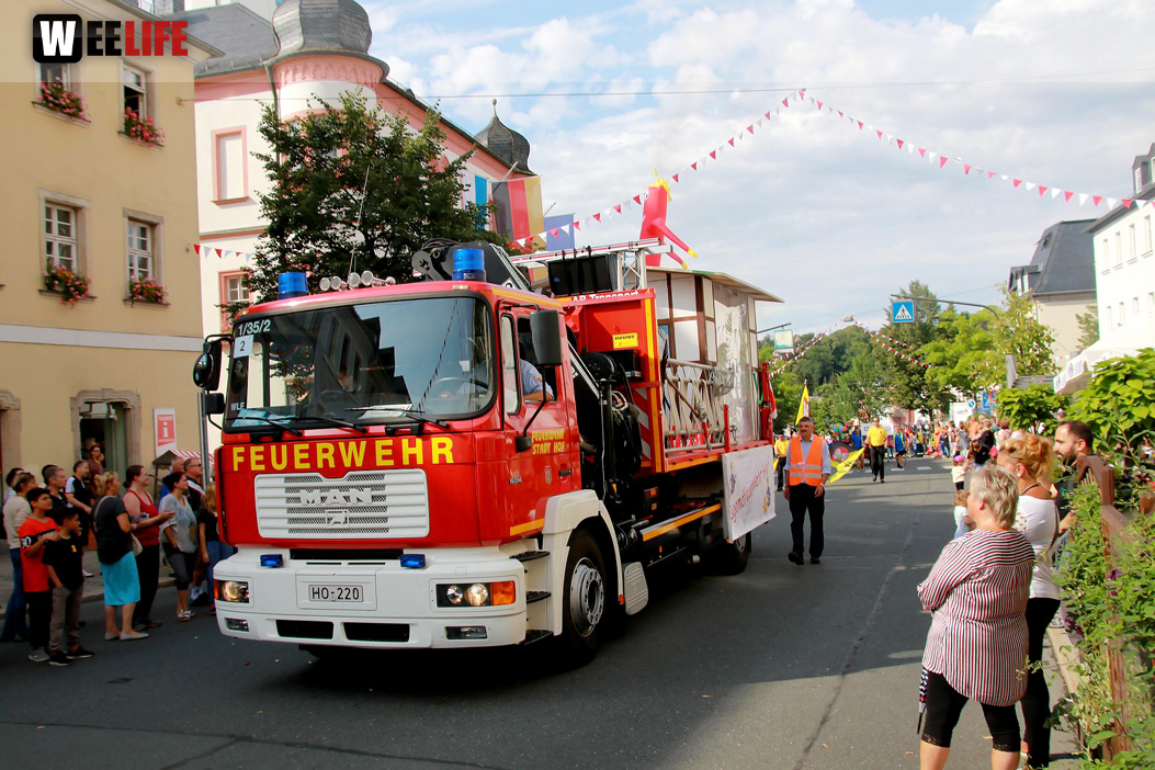 Hofer Volksfest Umzug 2022