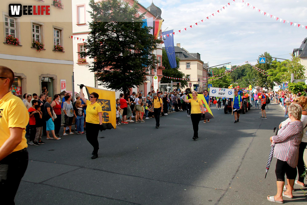 Hofer Volksfest Umzug 2022