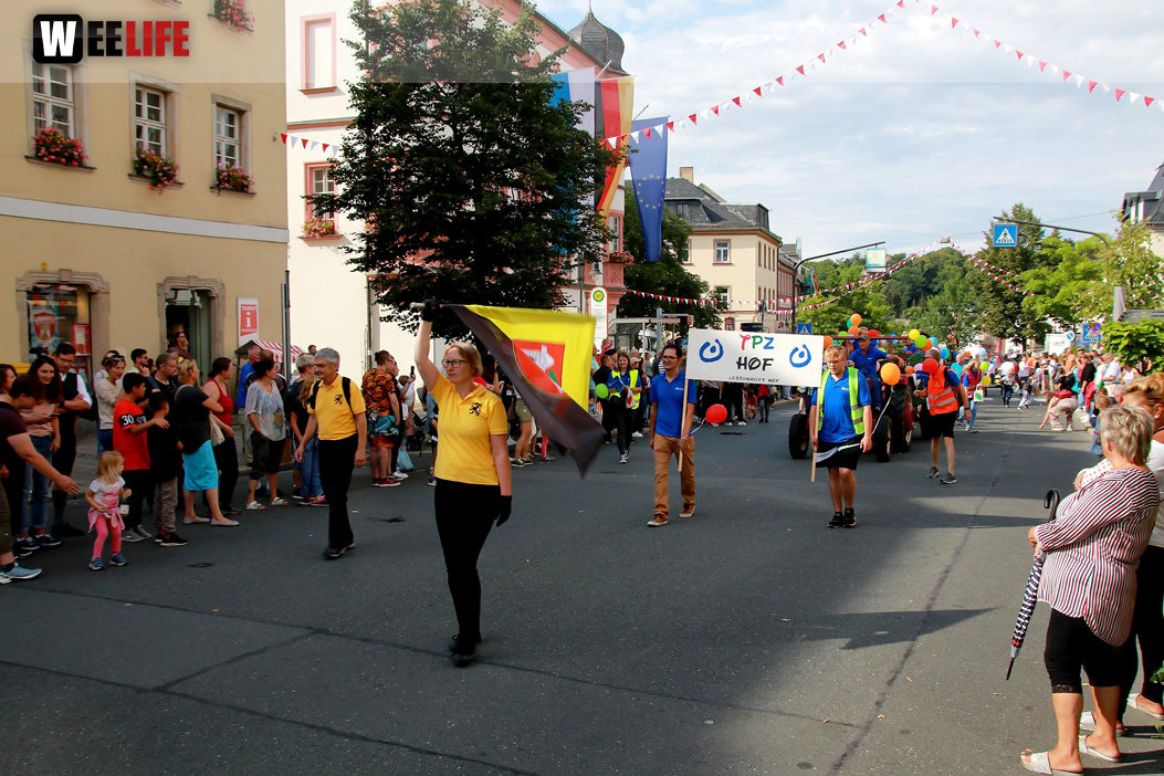 Hofer Volksfest Umzug 2022