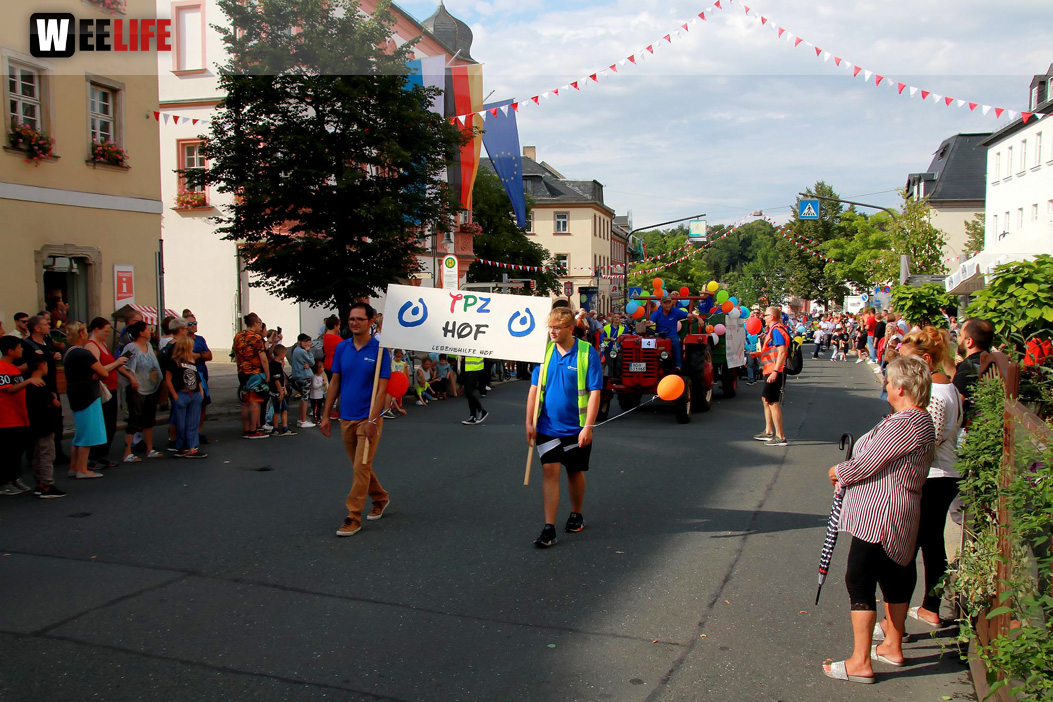 Hofer Volksfest Umzug 2022