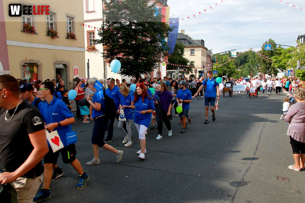 Hofer Volksfest Umzug 2022