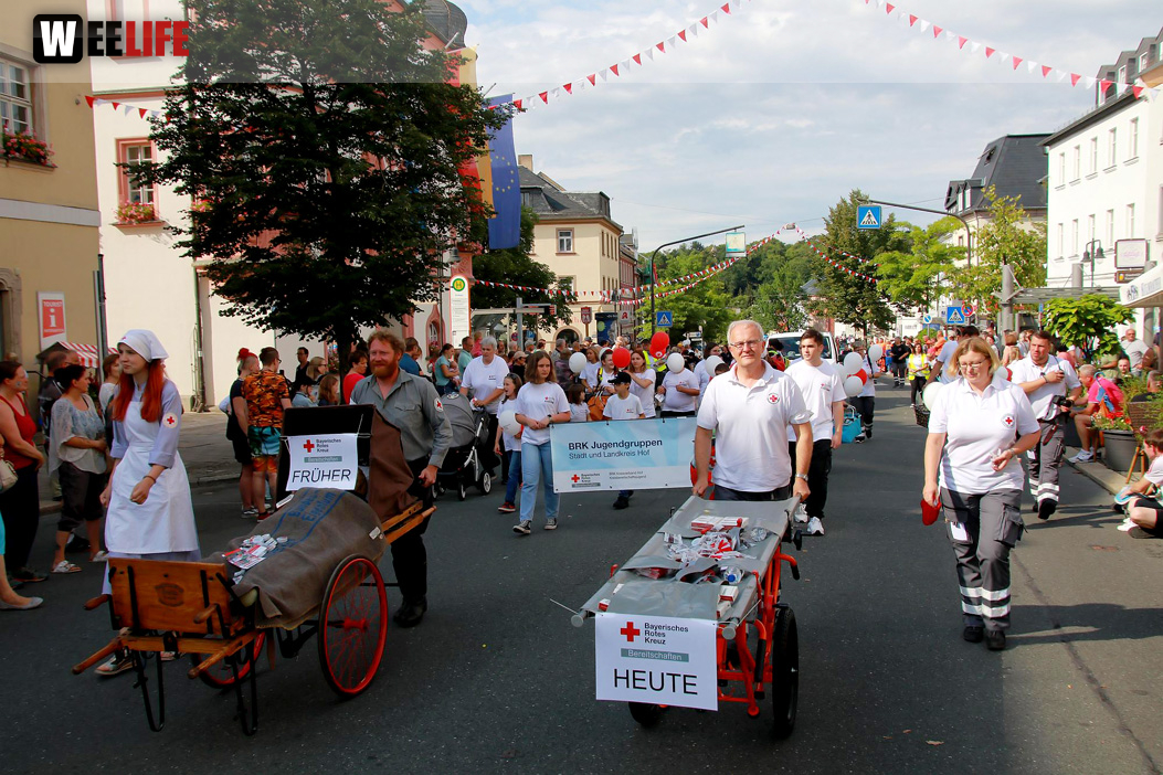 Hofer Volksfest Umzug 2022