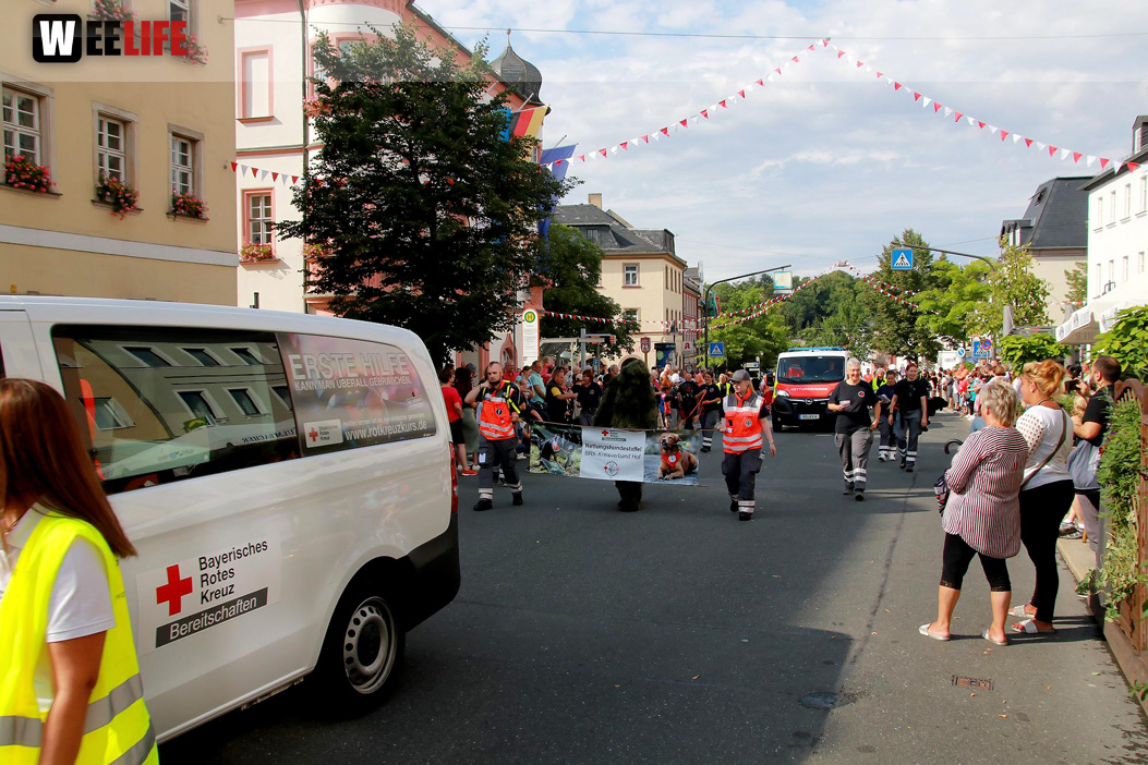 Hofer Volksfest Umzug 2022