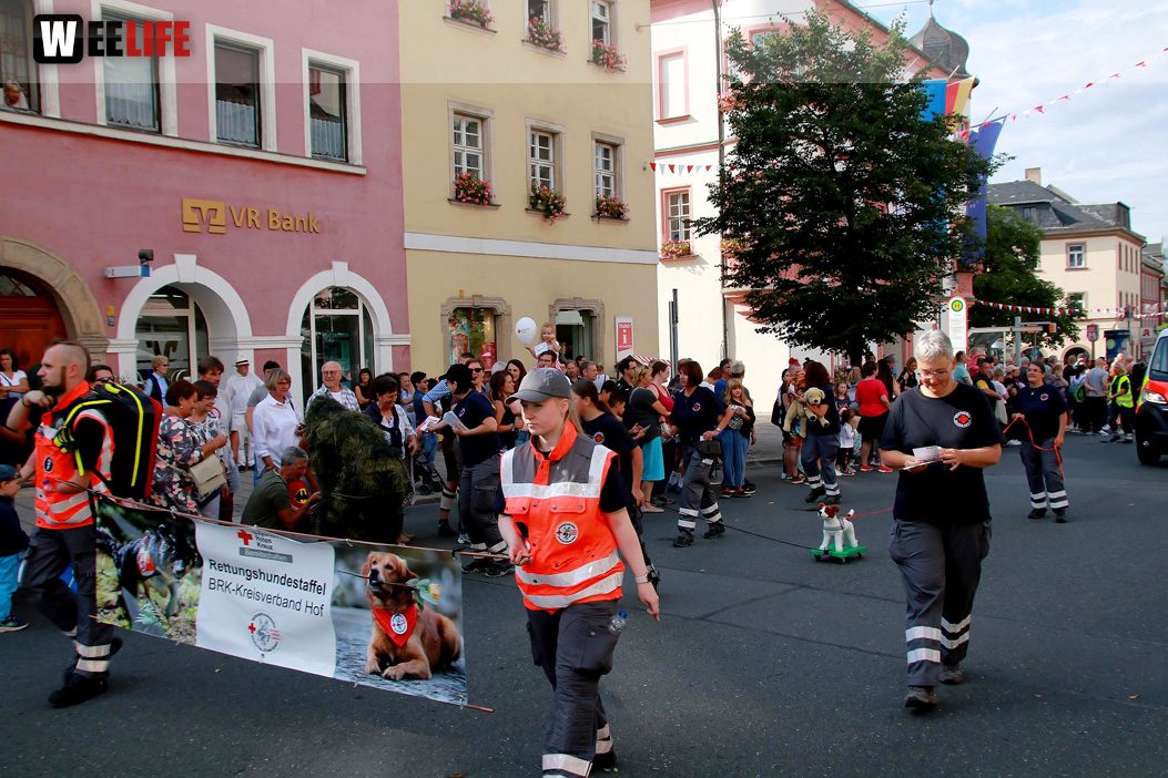 Hofer Volksfest Umzug 2022