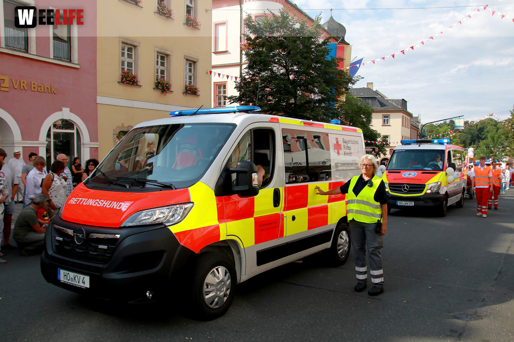 Hofer Volksfest Umzug 2022